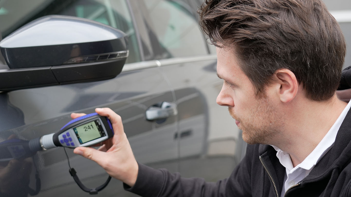 Lackschichtenmessung